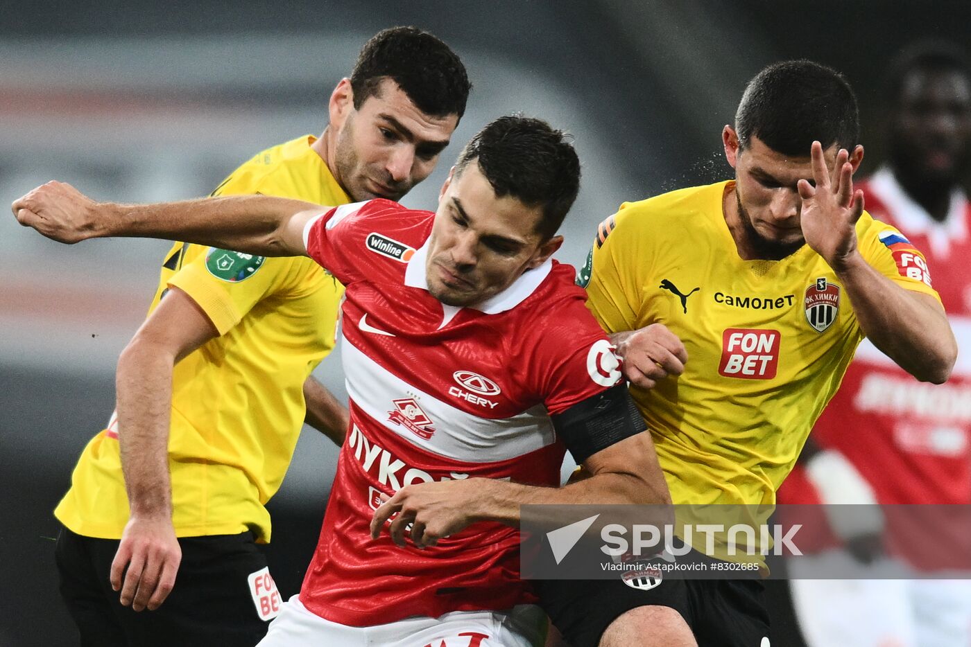 Russia Soccer Premier-League Spartak - Khimki