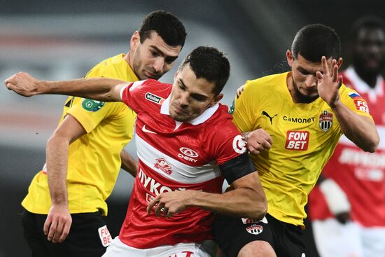 Russia Soccer Premier-League Spartak - Khimki