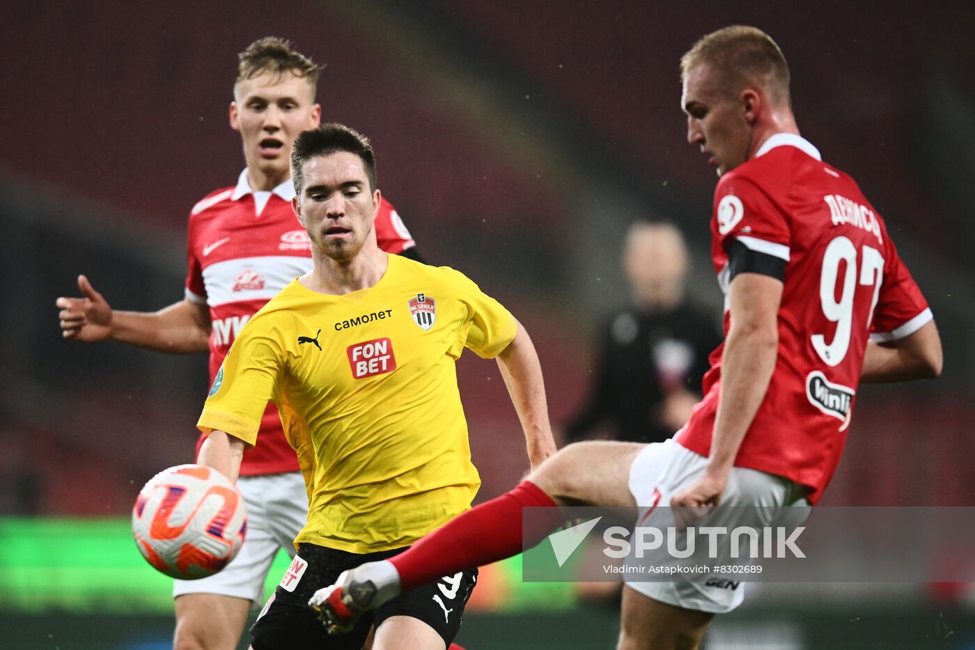 Russia Soccer Premier-League Spartak - Khimki