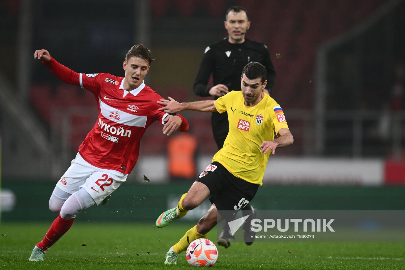 Russia Soccer Premier-League Spartak - Khimki