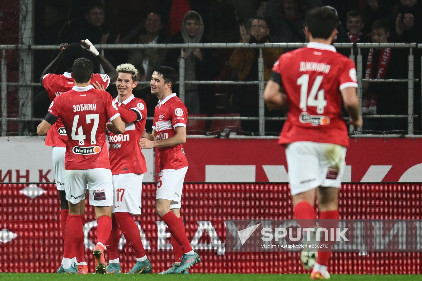 Russia Soccer Premier-League Spartak - Khimki