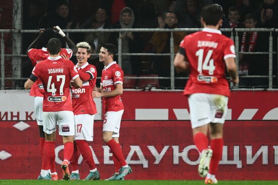 Russia Soccer Premier-League Spartak - Khimki