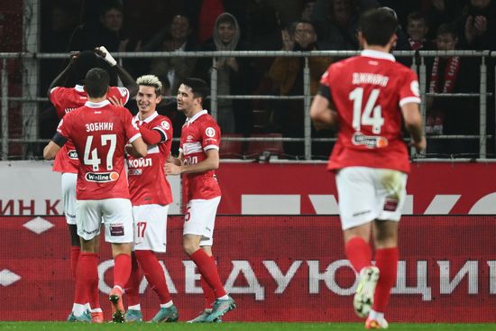 Russia Soccer Premier-League Spartak - Khimki