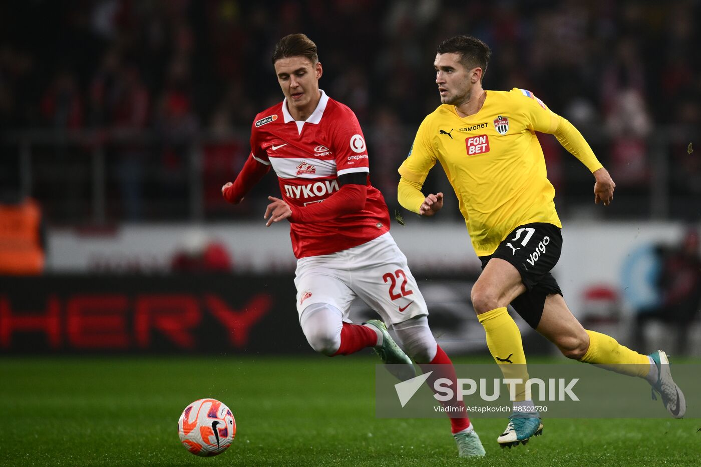 Russia Soccer Premier-League Spartak - Khimki