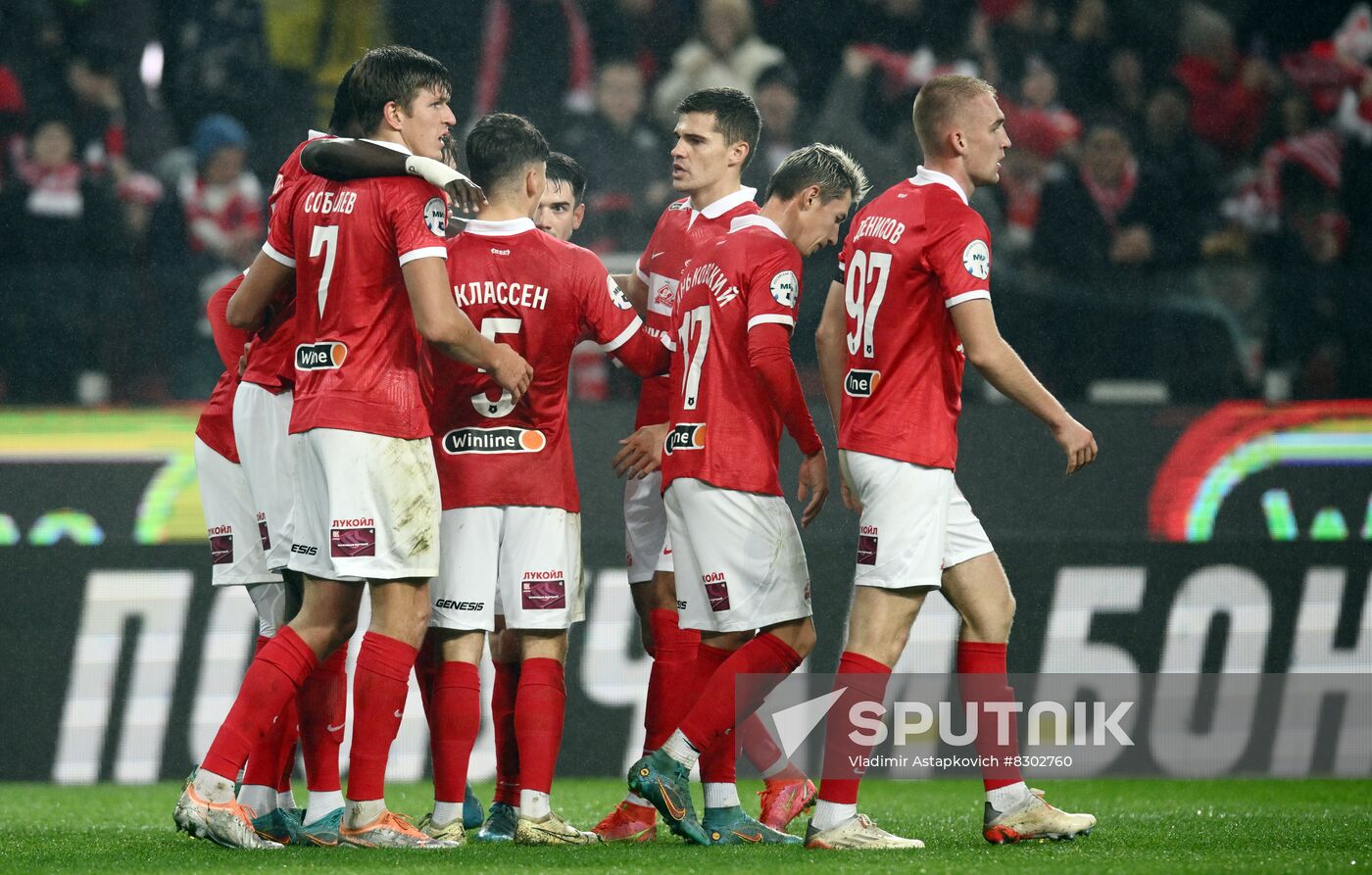Russia Soccer Premier-League Spartak - Khimki