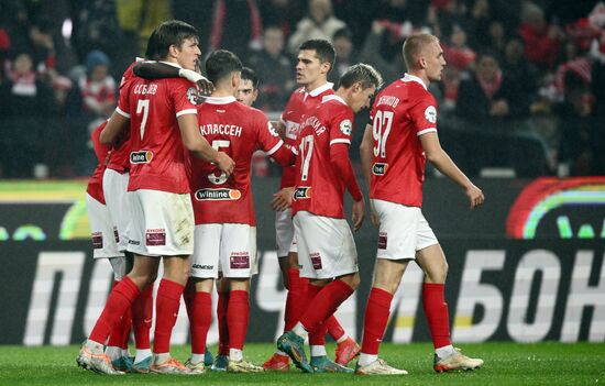 Russia Soccer Premier-League Spartak - Khimki