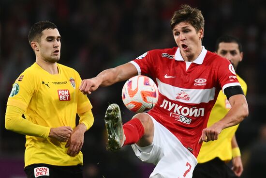 Russia Soccer Premier-League Spartak - Khimki