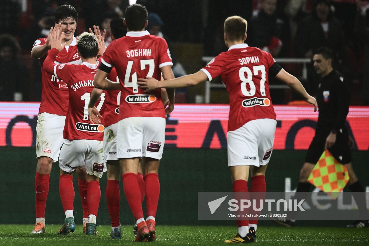 Russia Soccer Premier-League Spartak - Khimki