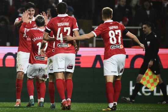 Russia Soccer Premier-League Spartak - Khimki