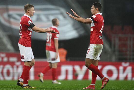 Russia Soccer Premier-League Spartak - Khimki