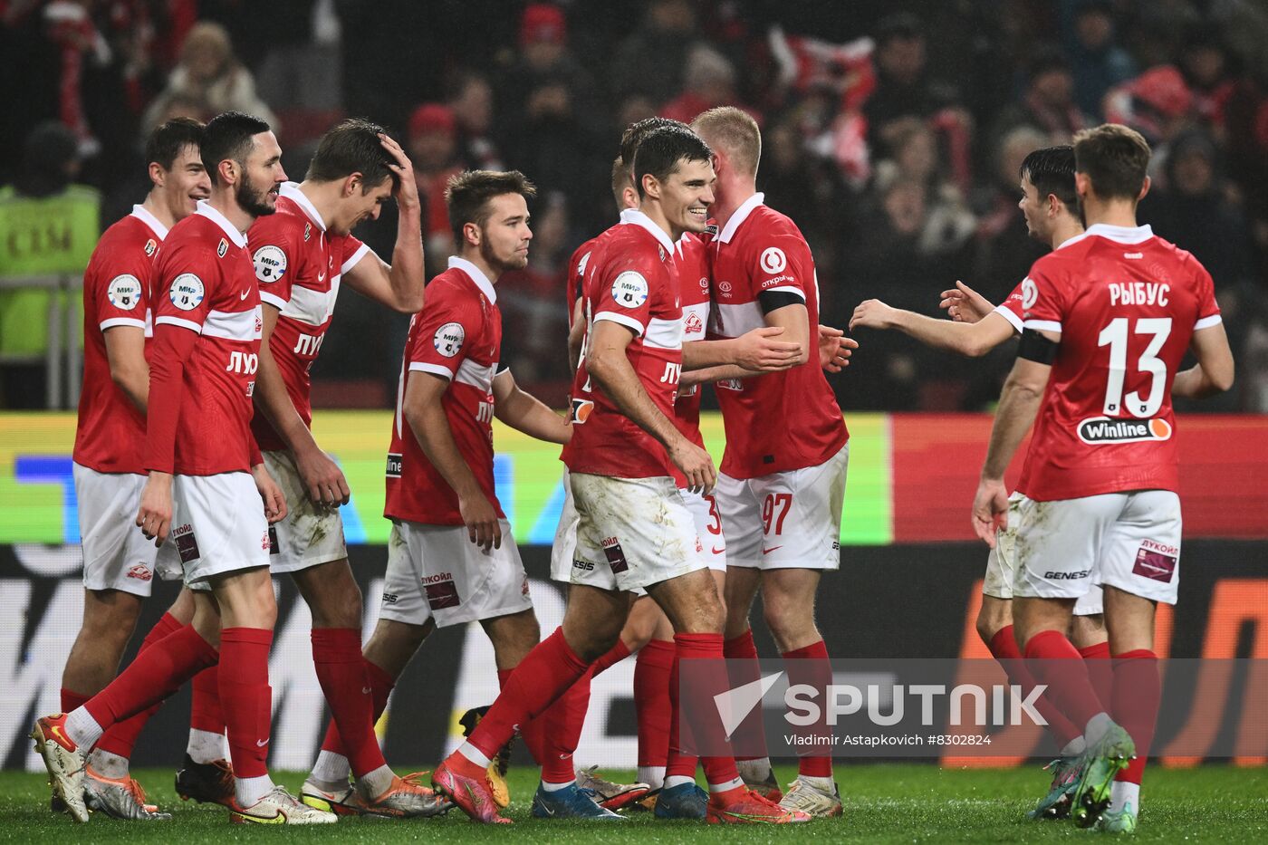 Russia Soccer Premier-League Spartak - Khimki