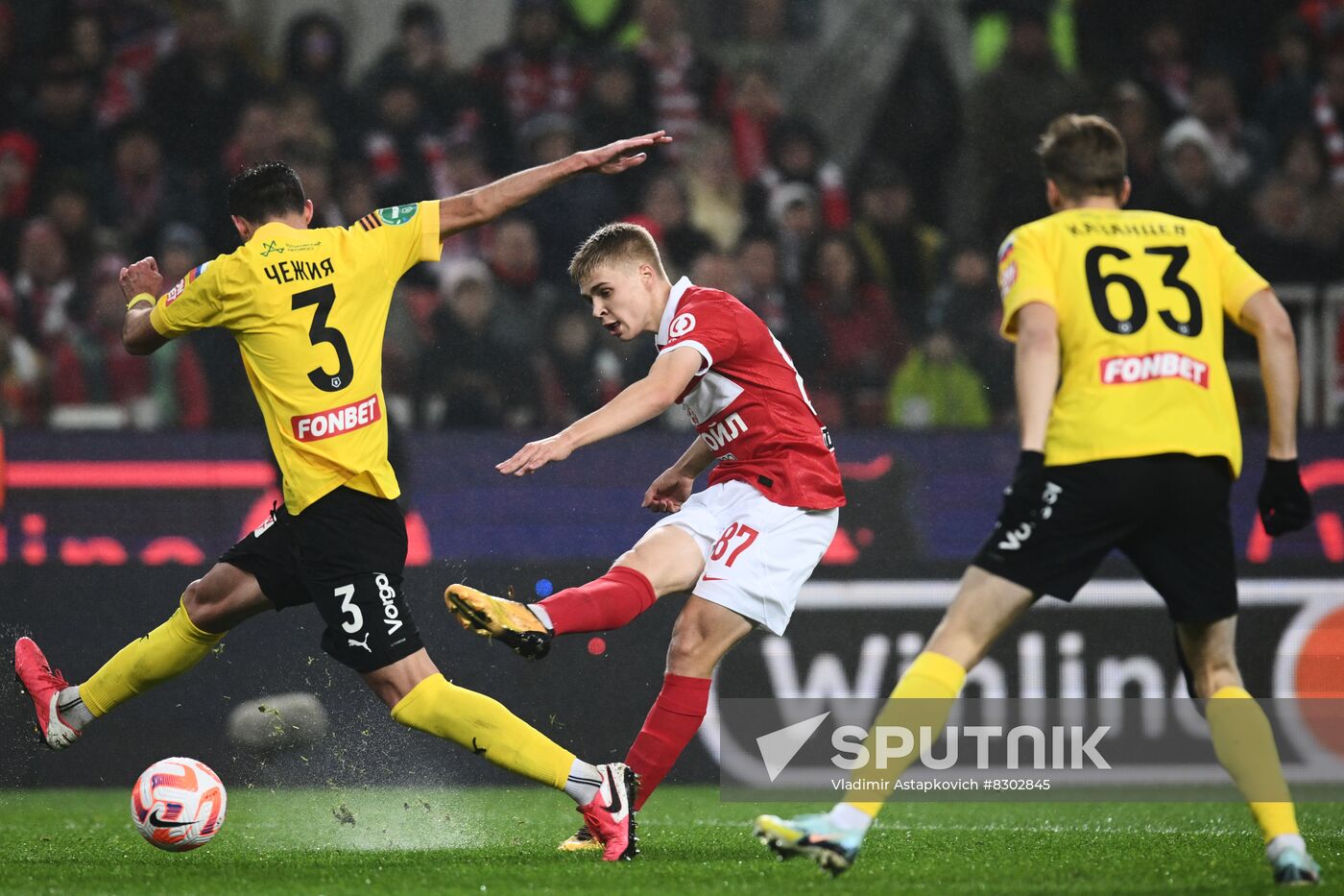 Russia Soccer Premier-League Spartak - Khimki