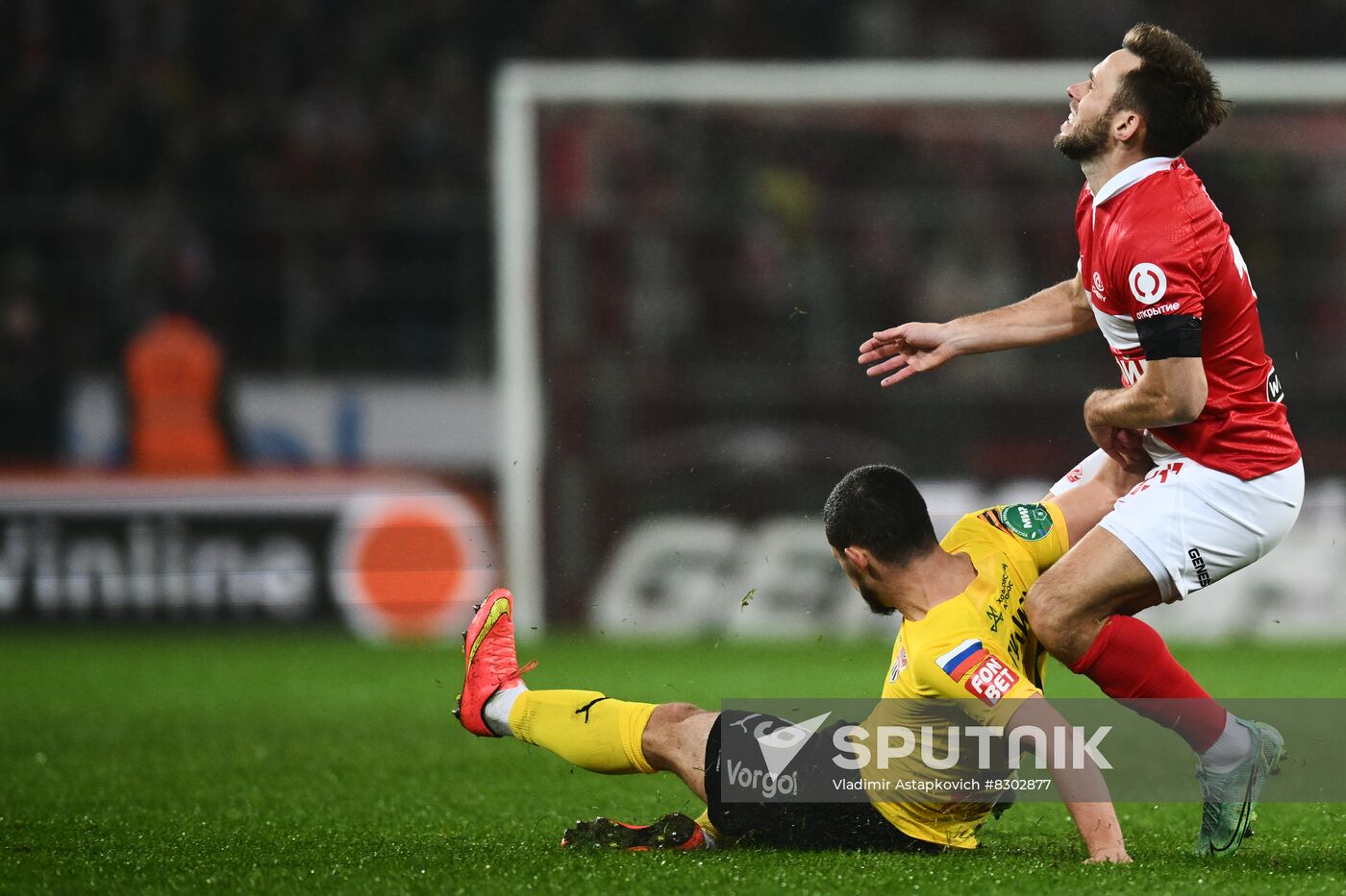 Russia Soccer Premier-League Spartak - Khimki