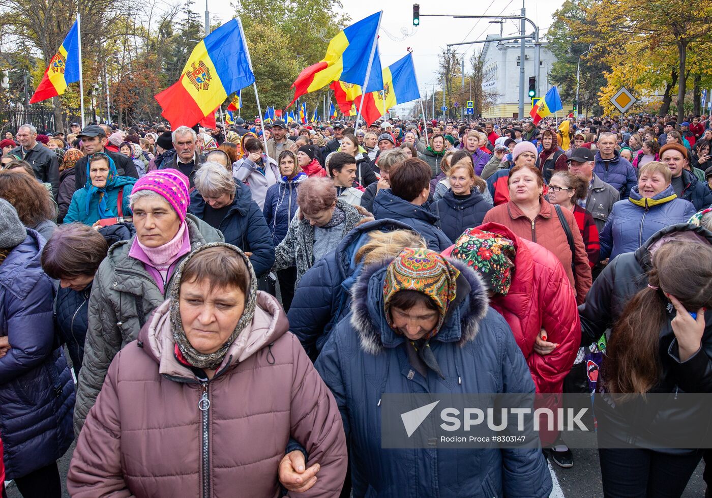 Moldova Protest