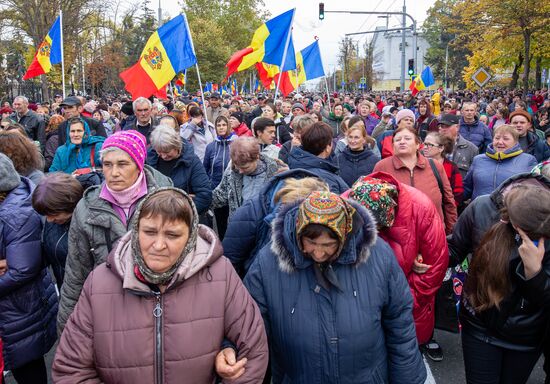 Moldova Protest