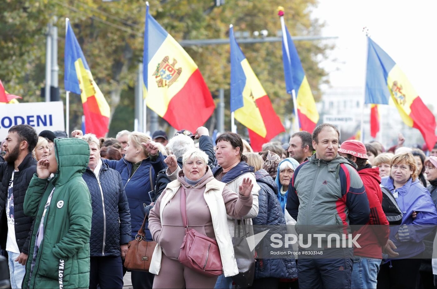 Moldova Protest