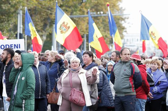 Moldova Protest