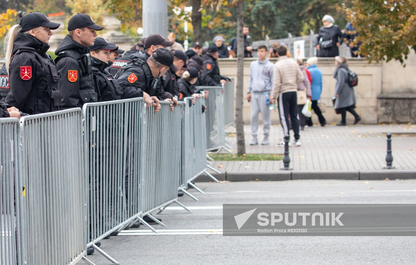 Moldova Protest