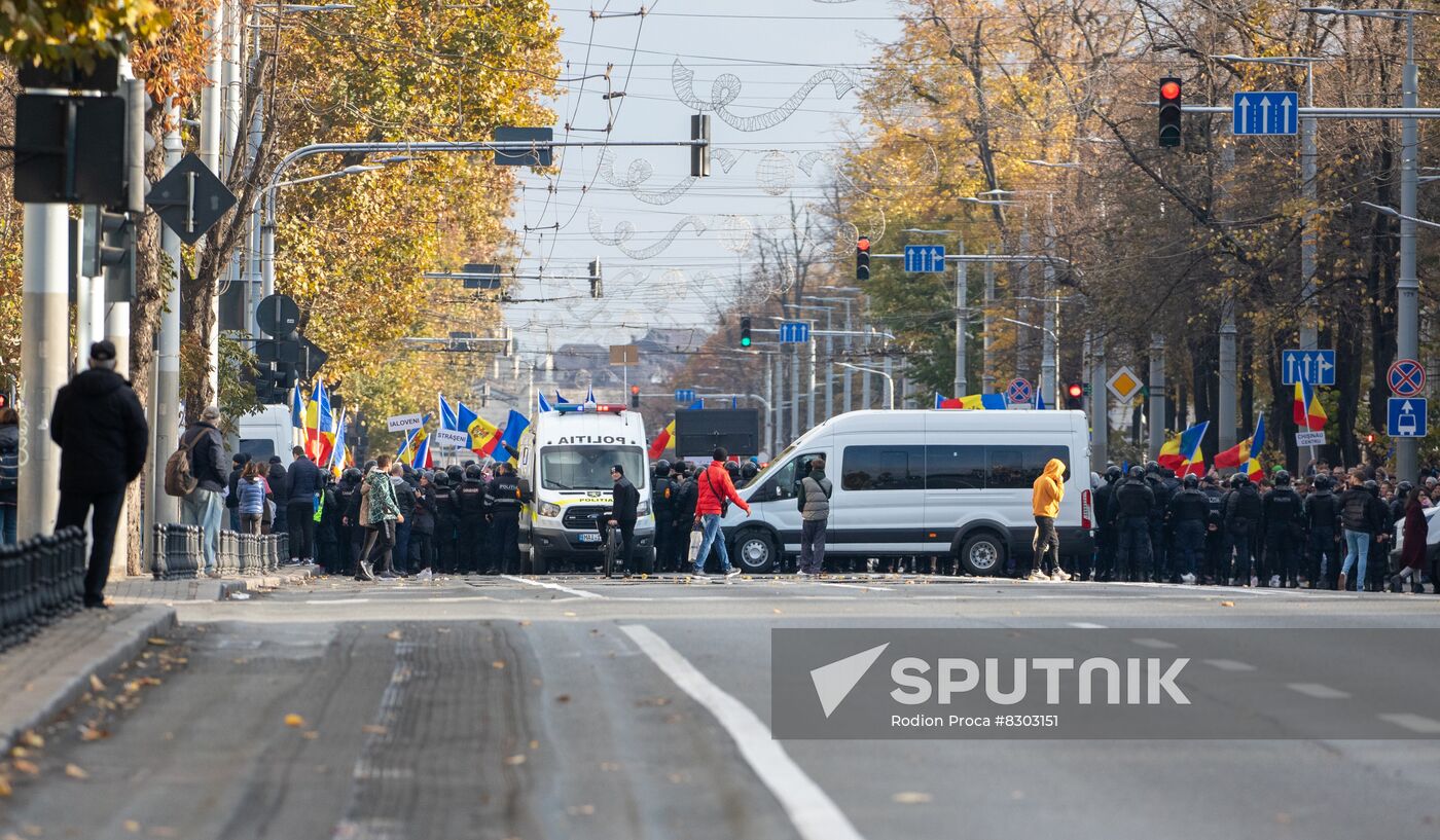 Moldova Protest