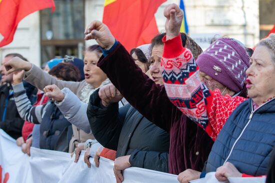 Moldova Protest