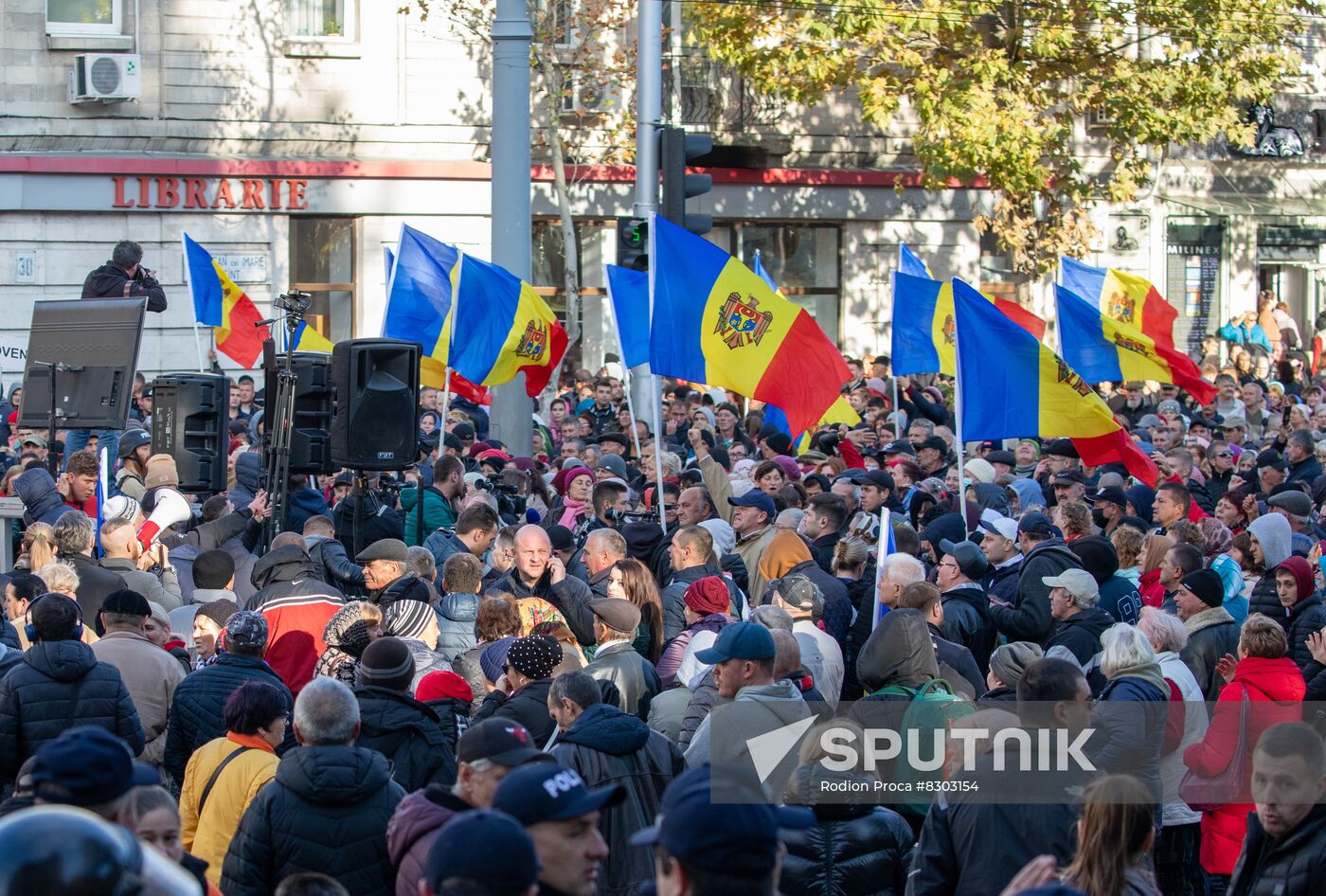 Moldova Protest