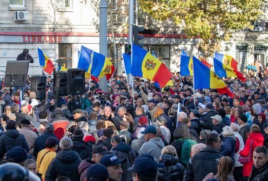 Moldova Protest