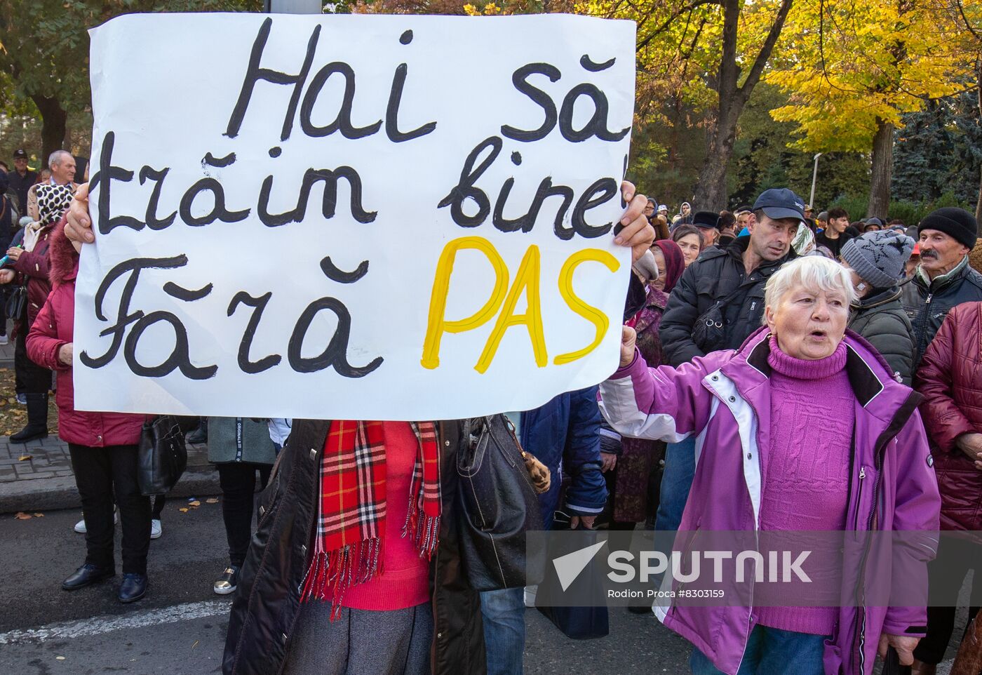 Moldova Protest