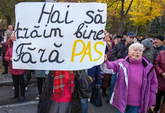 Moldova Protest