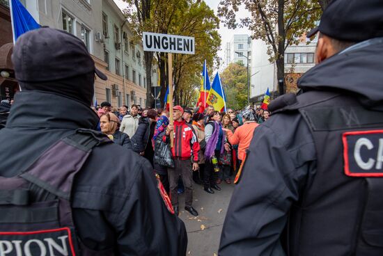 Moldova Protest