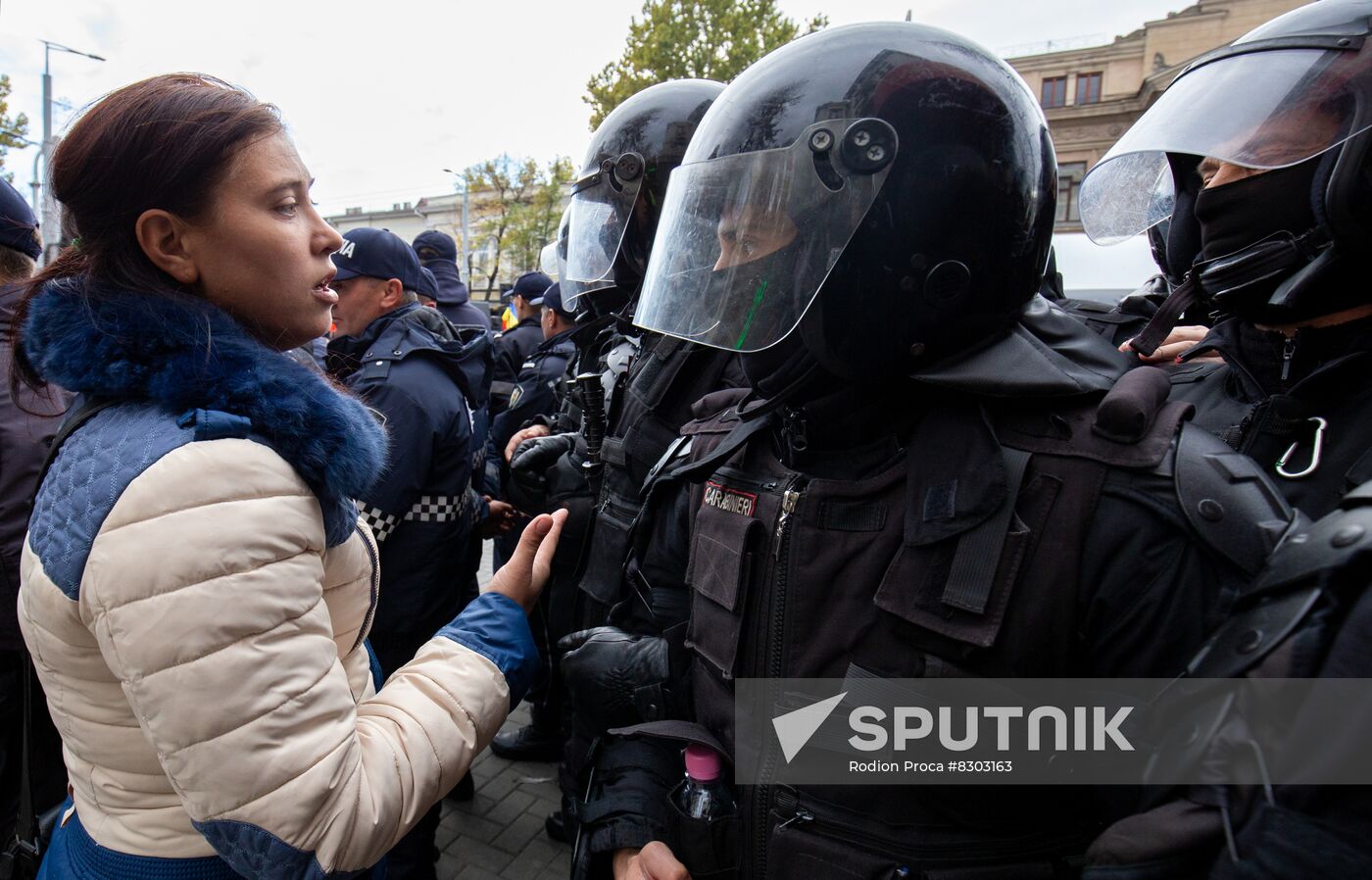 Moldova Protest