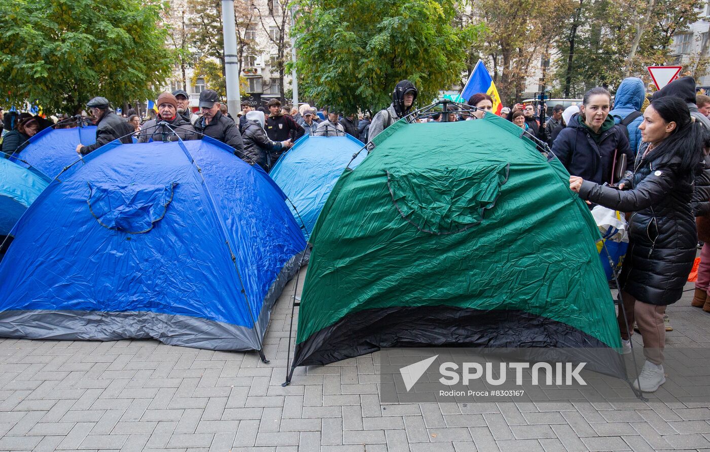 Moldova Protest