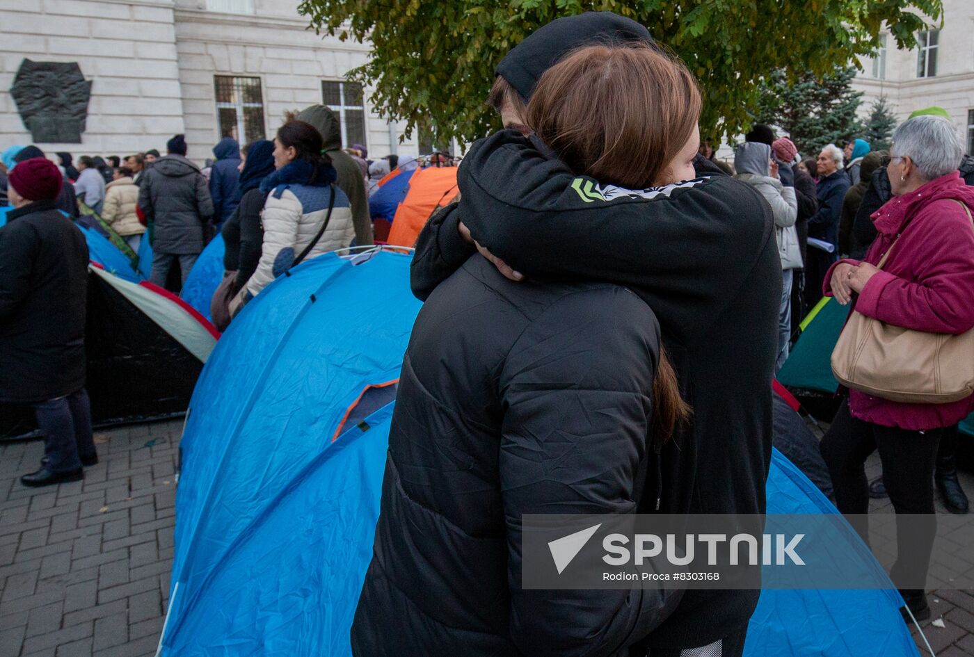 Moldova Protest