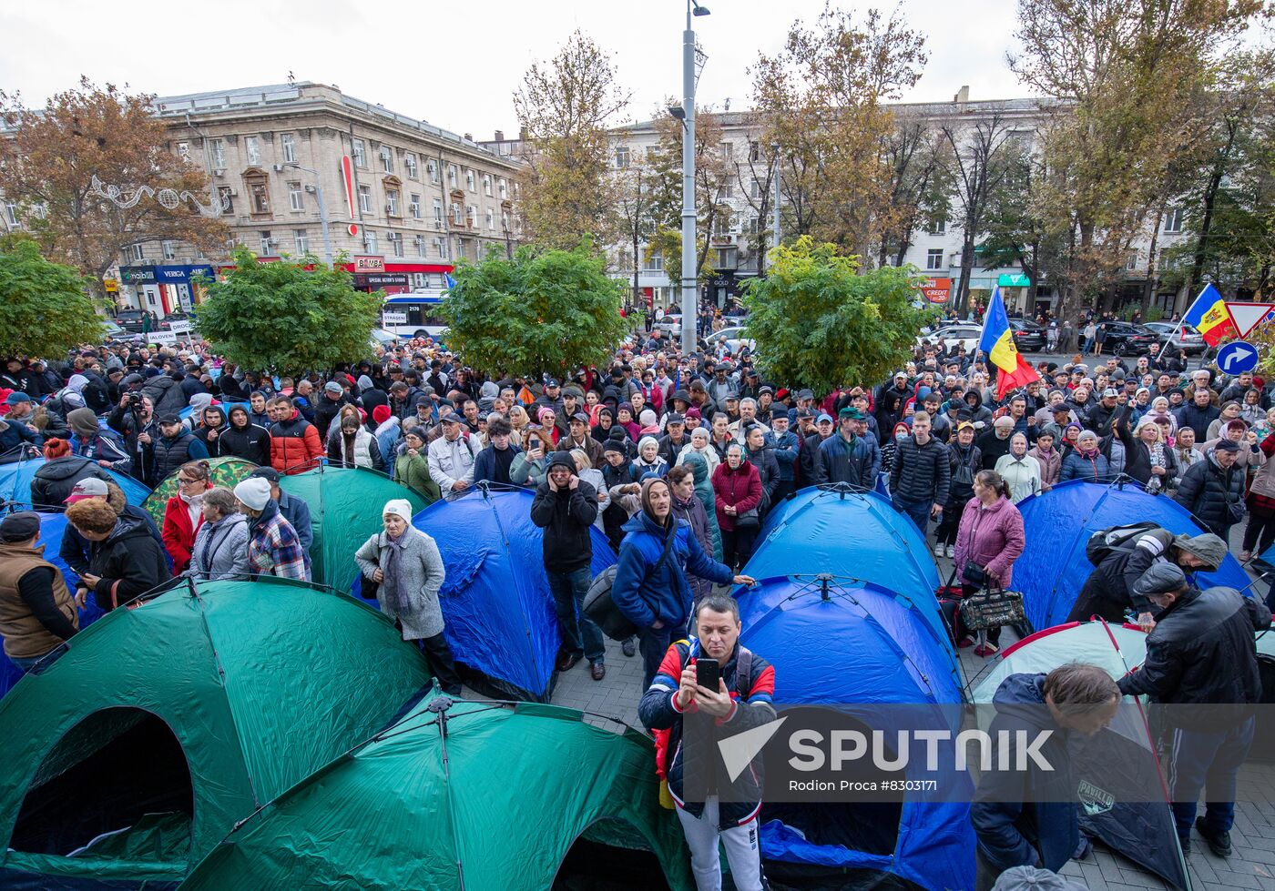 Moldova Protest