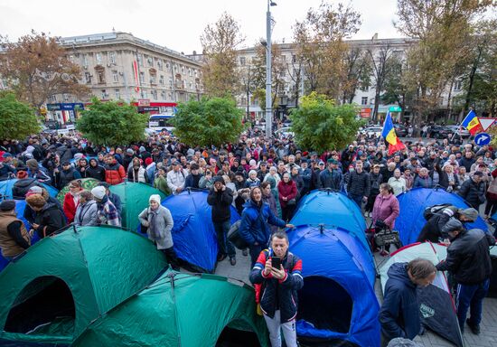 Moldova Protest