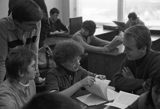Polish students of Lomonosov Moscow State University