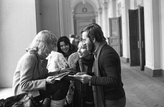 Polish students of Lomonosov Moscow State University