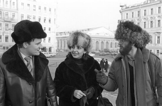 Polish students of Lomonosov Moscow State University