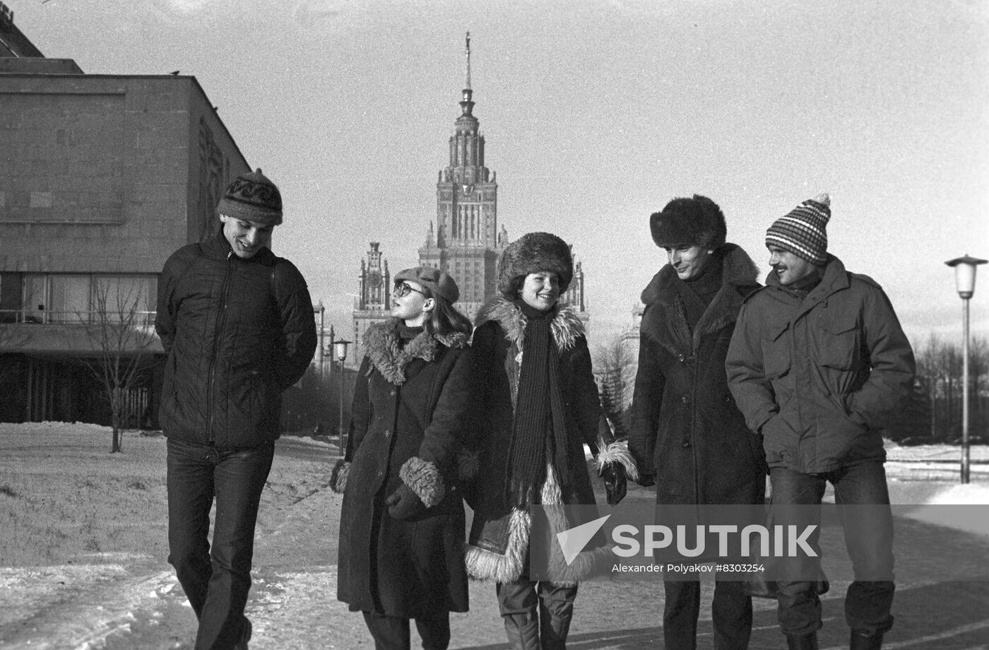 Polish students of Lomonosov Moscow State University