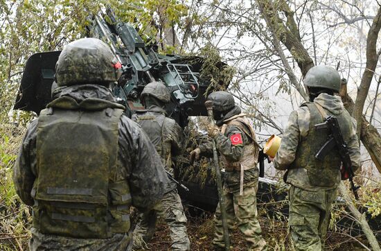 Russia Ukraine Military Operation Artillery Unit