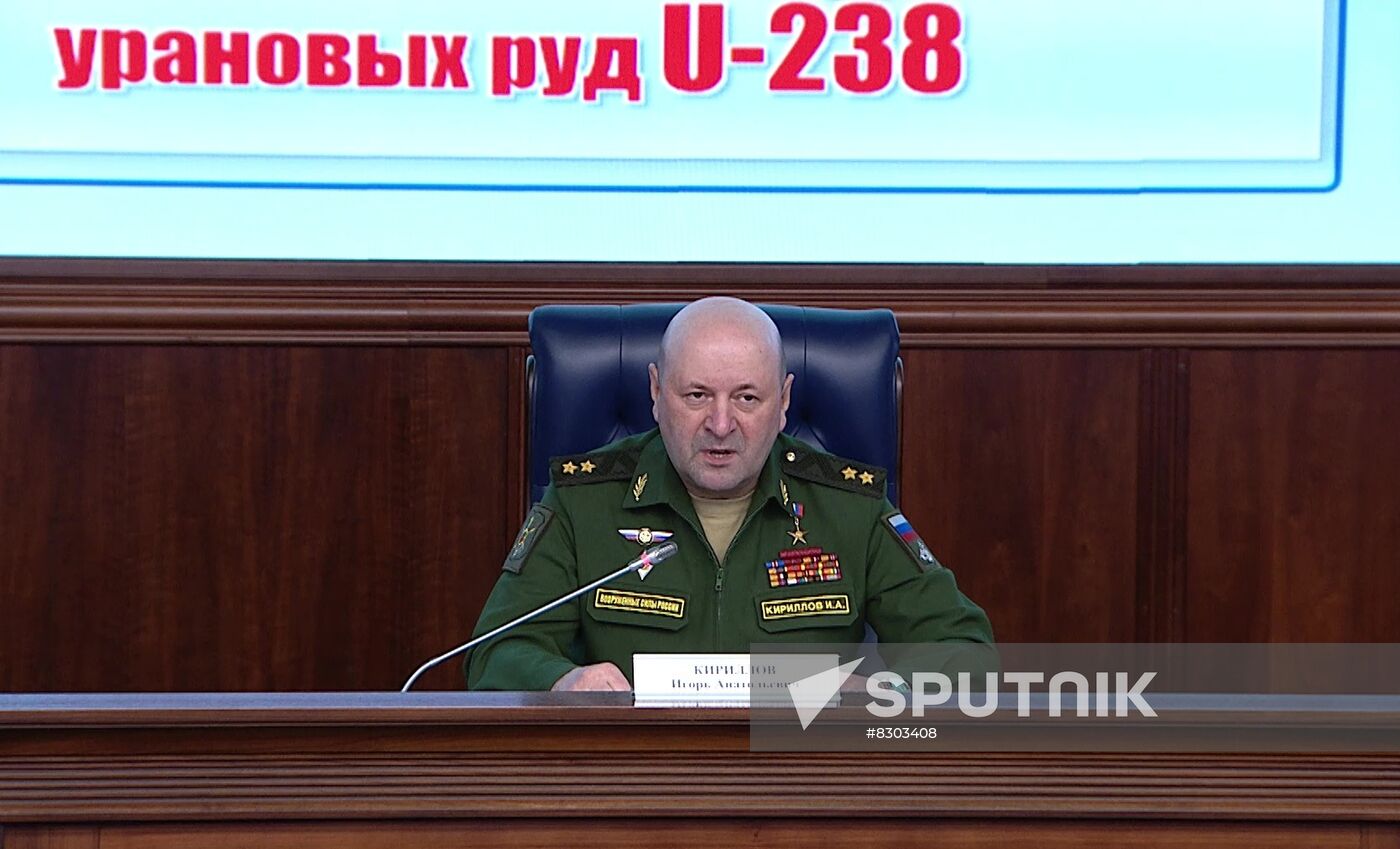 Russia Ukraine Military Operation Briefing