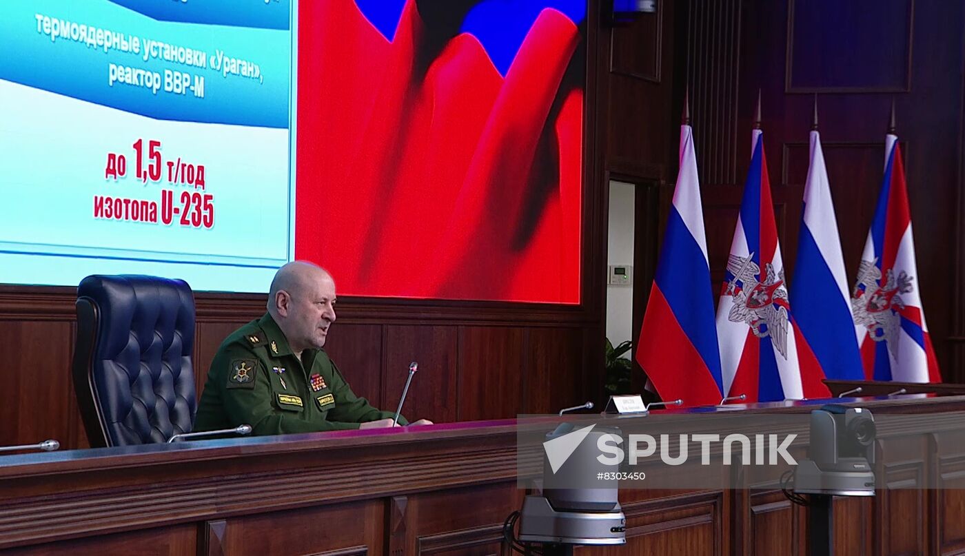 Russia Ukraine Military Operation Briefing