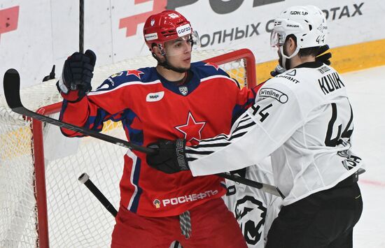 Russia Ice Hockey Kontinental League CSKA - Traktor