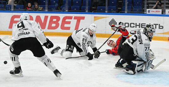 Russia Ice Hockey Kontinental League CSKA - Traktor