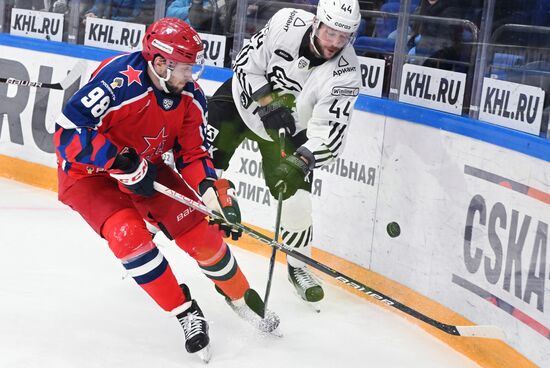 Russia Ice Hockey Kontinental League CSKA - Traktor