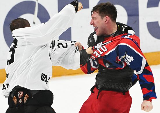 Russia Ice Hockey Kontinental League CSKA - Traktor