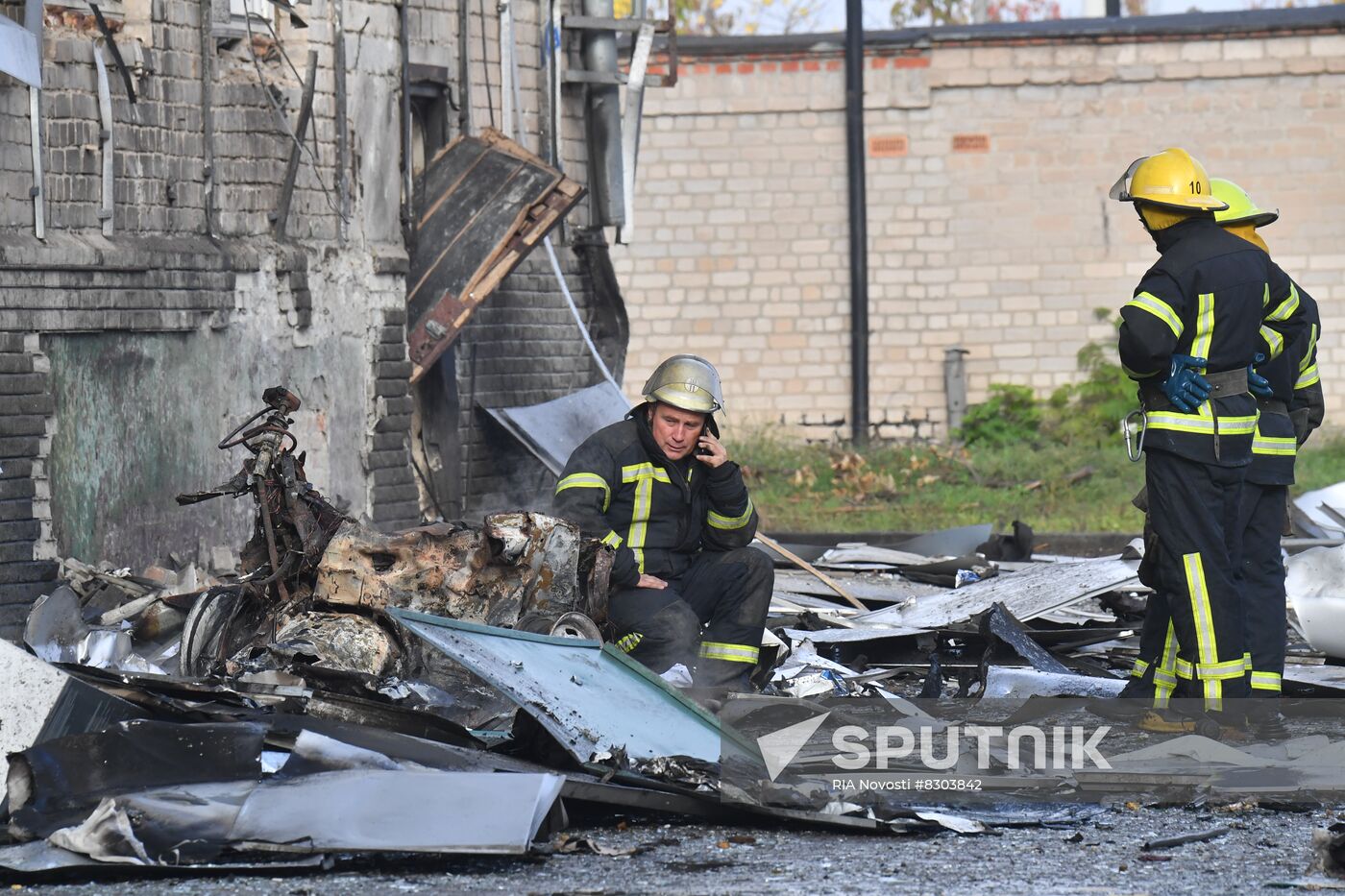 Russia Ukraine Military Operation Explosion