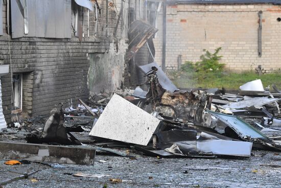 Russia Ukraine Military Operation Explosion