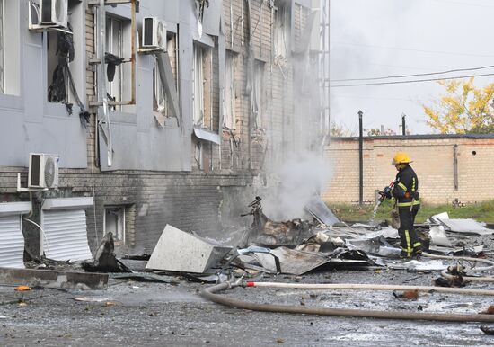 Russia Ukraine Military Operation Explosion