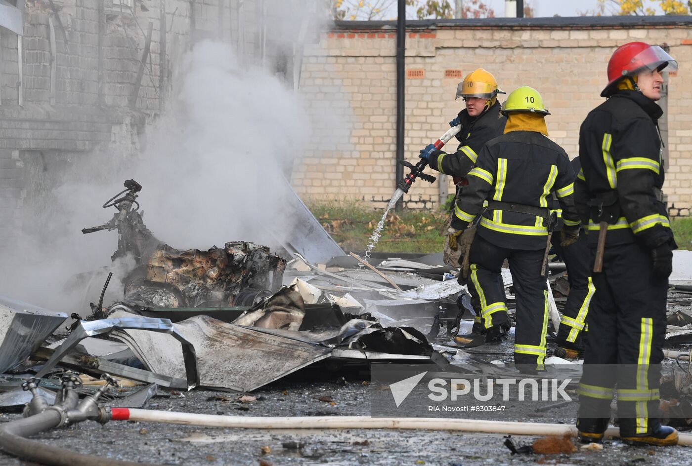 Russia Ukraine Military Operation Explosion