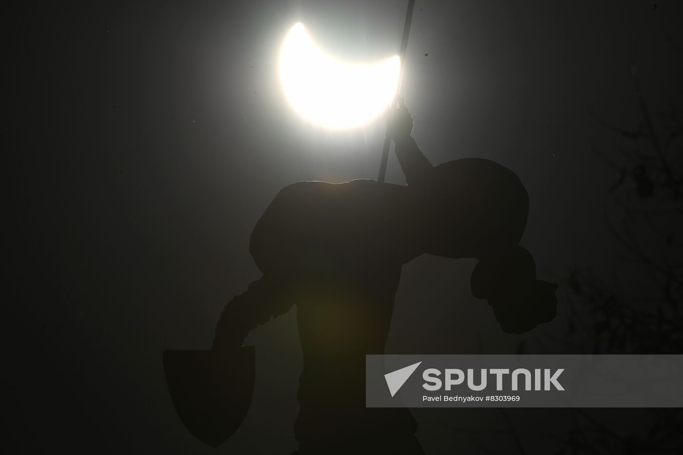 Russia Partial Solar Eclipse